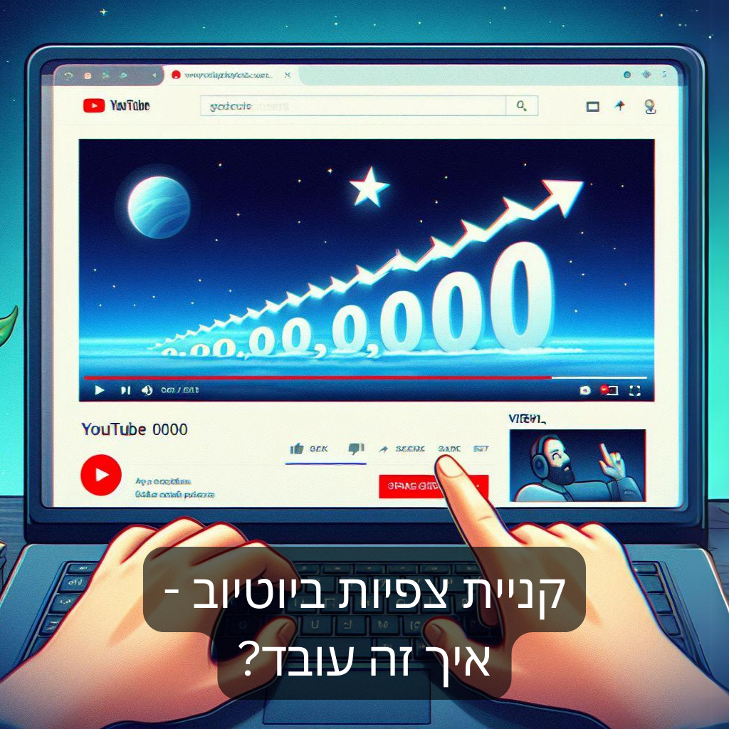 קניית צפיות ביוטיוב